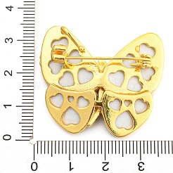 Броши из ракушек из морского ушка AJEW-Z010-01G