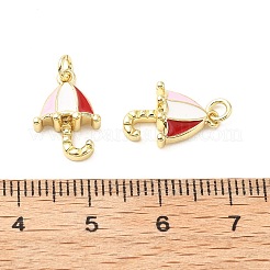 Латунь эмаль подвески&nbsp;KK-L237-006G