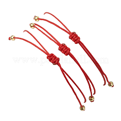 3шт 3 стиля браслетов из плетеных бусин с драгоценными камнями BJEW-JB11146-10