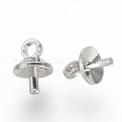 Латунный кубок жемчужный колышек X-KK-R071-10P