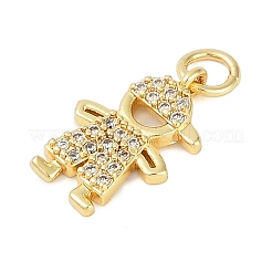 Стойки обшивки латунь микро проложить Циркон подвеску KK-H509-36G