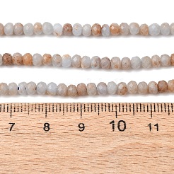 Натуральные ангельские бусины&nbsp;G-K366-F02-4x3mm