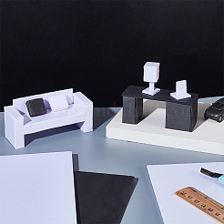 Квадратная пенопластовая доска из ПВХ&nbsp;LS-AJEW-WH0348-588