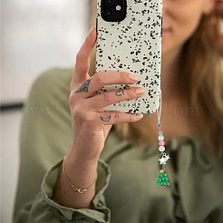 6 шт. 6 стиля мобильных ремешков из акрила&nbsp;HJEW-SC0002-97