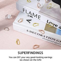 Латунные крючки для сережек&nbsp;KK-FH0001-30