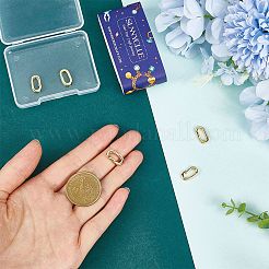 6 шт. латунные пружинные кольца-затворы&nbsp;KK-SC0003-83