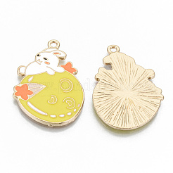 Подвески из эмали и сплава&nbsp;ENAM-T011-09KC-RS