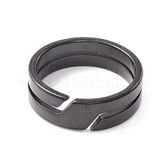 Кольцо из нержавеющей стали 304&nbsp;LS-RJEW-Z013-01B