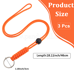 Брелки из полиэстера&nbsp;KEYC-WH20005-014A