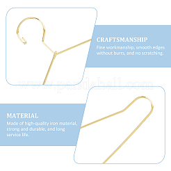 20 шт. мини-вешалка для одежды из железа AJEW-FH0004-81A