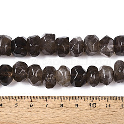 Природный дымчатый кварц нитей бисера&nbsp;G-N347-17A-01