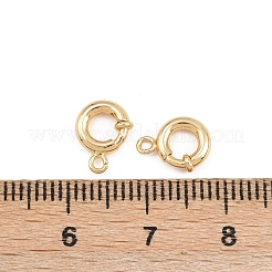 Латунная застежка пружинного кольца KK-B157-06G