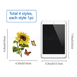 Статическая наклейка на окно пвх DIY-WH0235-044