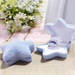 2шт. 2-х цветные бархатные шкатулки для украшений&nbsp;CON-LP0001-83