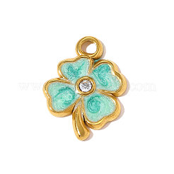 Подвески из нержавеющей стали 304 с эмалью&nbsp;STAS-OY010-50G