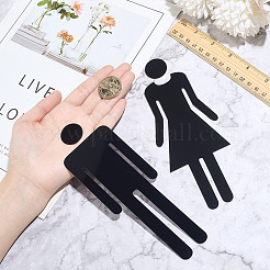 5 мешок акриловых вывесок AJEW-NB0007-20A