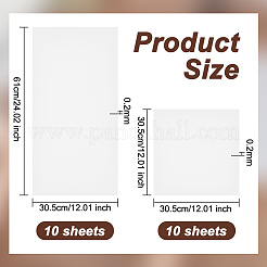 2 набор 2 стилей пластиковых трафаретов для рисования и живописи DIY-OC0011-30
