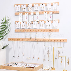 100 шт. картонные карточки для демонстрации ювелирных изделий на брелоке&nbsp;CDIS-PH0001-59A