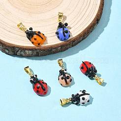 6шт подвески ручной работы лэмпворк&nbsp;LAMP-FS0001-57A