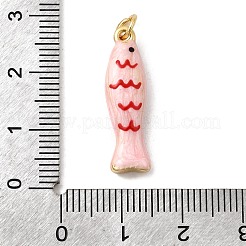 Латунь эмаль подвески&nbsp;KK-H092-08G