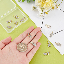 12шт 2 латунные подвески KK-DC0001-86