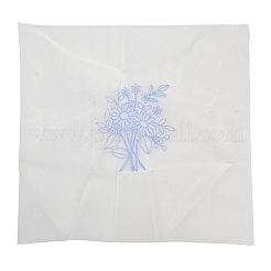 Diy цветочный узор органза вышивка висячие украшения наборы DIY-WH0304-511