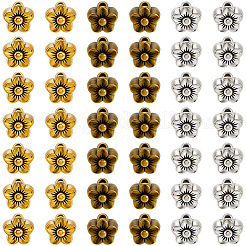 36 шт. 3 цвета бусины из сплава в тибетском стиле FIND-PA0001-17