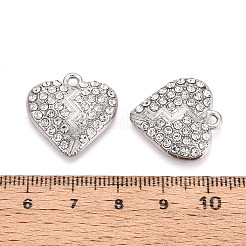 Подвески из сплава и страза&nbsp;FIND-N008-11P