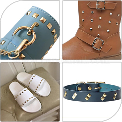 500 шт. 4-х цветные латунные шпильки-заклепки&nbsp;KK-SP0002-54