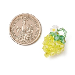 Стеклянные подвески из бисера&nbsp;PALLOY-MZ01238-04