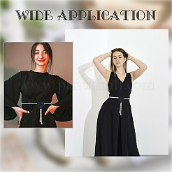 1 шт. 3D тканевый цветок пластиковый искусственный жемчуг бисерные цепочные ремни&nbsp;DIY-CP0013-06A