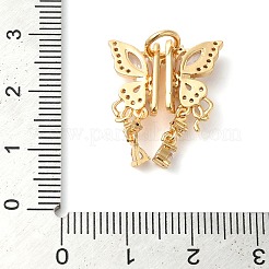 Латунные микро проложить кубического циркония слайд подвески KK-G503-37G-03