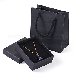 1 шт. ожерелья из нержавеющей стали с сухоцветами&nbsp;NJEW-TA0001-19A