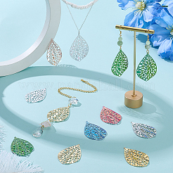 32шт 8 цвета подвески из нержавеющей стали&nbsp;STAS-PH0007-13