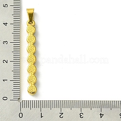 Подвески из нержавеющей стали 304 с вакуумным покрытием pvd STAS-H192-04G