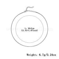 925 серебряное ожерелье с геометрическим кругом для женщин RI5371