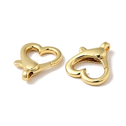 Латунные застежки-лобстеры в форме сердца KK-J301-25G