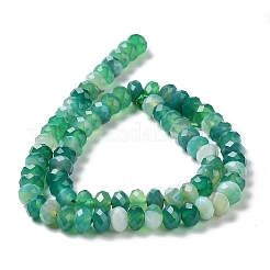 Натуральный полосатый агат / полосатые агатовые бусы G-E605-A02-02C