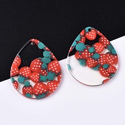 Прозрачные прозрачные подвески из ацетата целлюлозы (смолы)&nbsp;X-KY-T040-54B