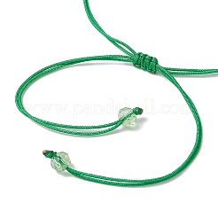 Браслеты из плетеных бусин с гальваническим покрытием из стекла&nbsp;BJEW-MZ00183-04