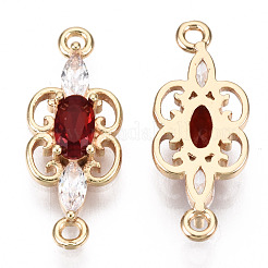 Соединители из латуни с микрочастицами и кубическим цирконием&nbsp;KK-R111-008-A02