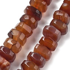 Натуральный красный агат бисер нитей G-K392-A03