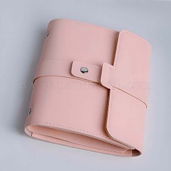 Вырезанная полая 1 шт. искусственная кожа pu сумки для хранения сережек EDIS-CL0001-01A