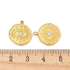 Подвески из нержавеющей стали 304 с кристаллами и стразами STAS-I322-88G