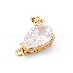 Латунные микро проложить кубического циркония подвески&nbsp;KK-K371-40A-G