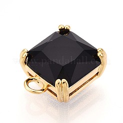 Латунные микро проложить кубического циркония подвески&nbsp;KK-N261-24B-G