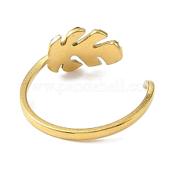 Кольца-манжеты из нержавеющей стали 304 со стразами для женщин&nbsp;RJEW-F166-24G-01