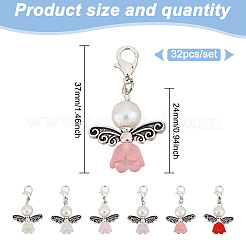 Стекло подвесные украшения&nbsp;HJEW-GO00025