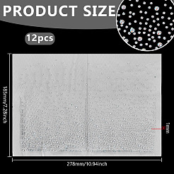 12 шт. стеклянный стразы для горячей фиксации&nbsp;DIY-FG0008-46