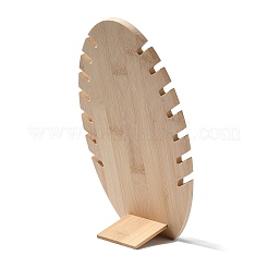 Деревянные с бархатом органайзеры для ожерелий стенды NDIS-Q028-01